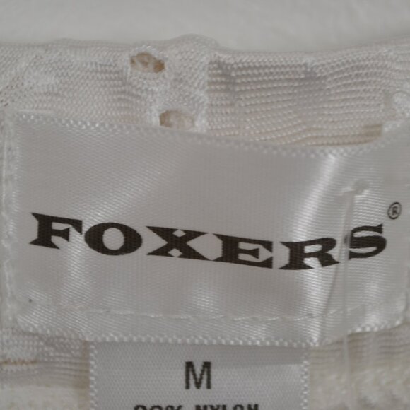 Foxers Lounge Pants Womens M Eyelet Design Drawstring Waist Soft Relaxed Fit - Picture 8 of 9